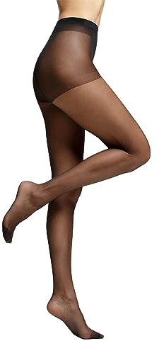 LIEMI ✅ Pompea 3 Collant da Donna BASIC VANI 20 DEN Nero 1/2-S