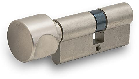 HAFIX® Schließzylinder Knaufzylinder 45/50mm Verschiedenschließend. Profilzylinder für Türschloss Schloss Inkl. 3 Schlüssel. Zylinder für mehr Sicherheit.