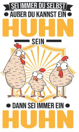 Hühner Tagesplaner: Hühner Hühnchen Bauer Huhn / Kalender 2023 & 2024 / Wochenplaner Tagesplaner Planer / Planungsbuch To-Do-Liste / 6x9 Zoll / 100 ausfüllbare Seiten