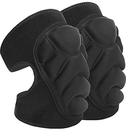 Erwachsene Sport-Knieschoner Gepolsterte Kniestütze Rutschfeste Knieschiene Dicker Schwamm Knieprotektoren Jugendliche Einstellbar Anti-Impact-Kniebandagen für Sportliches Training, Basketball