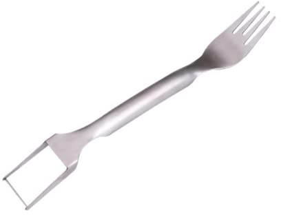 Affettatrice per Anguria Affettatrice per Anguria 2 in 1 Forchetta per Tagliare Anguria Estiva Coltello per Affettare Forchette per in Acciaio Inossidabile