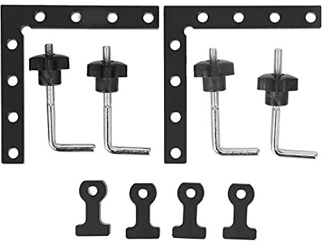 JMorCO Carpintero de carpintería, Abrazaderas de carpintería con Clip Fijo de 0.87-1.57 Pulgadas Diseño de Borde Biselado para Pegar tableros de Madera (110 * 110)