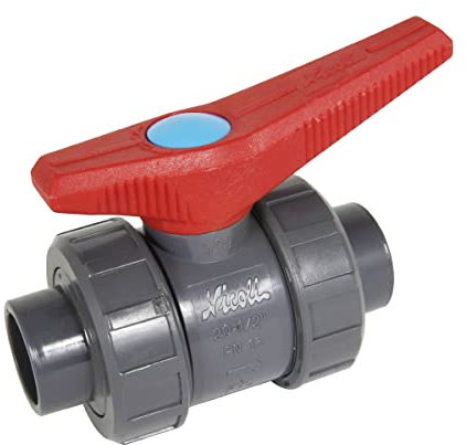 Nicoll - Vannes PVC pression pour piscines - Vanne à bille pression à coller joint NBR H20 - Ø40