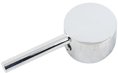 Yosoo Health Gear Maniglia a Leva Universale per Rubinetto da 45 Mm con Nucleo Valvola da 45 Mm per Rubinetto Dell'acqua del Lavabo del Bagno, Manopola Doccia a Leva Singola in Lega di Zinco di