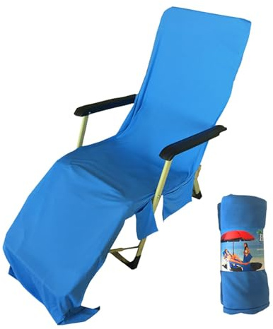 Housse de protection pour chaise longue de jardin, serviette de plage