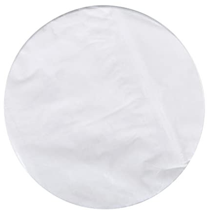 GREENADSCAPE 2pack Non-Stick Silicone Oil BBQ Paper of Round Baking Paper Double-Sided Greaseproof Parchment for Grilling Cooking and Outdoor Use