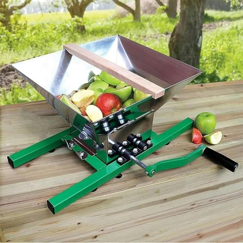 FUEPRFL Sidra Press, 7L Hausgemachter Apfelweinbrecher, Manueller Garten Und Gepresster Manueller Brecher Von Apfelwein ~/