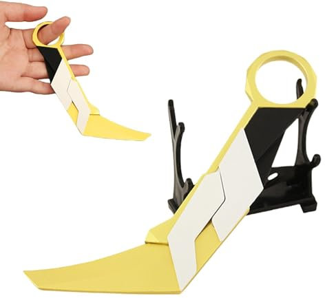 Couteau Tactique Karambit en Alliage Non Affûté, Armes De 16CM, Modèle D'armes De Jeu, Épées De Samouraï, Jouet pour Garçons, Cadeaux pour Enfant
