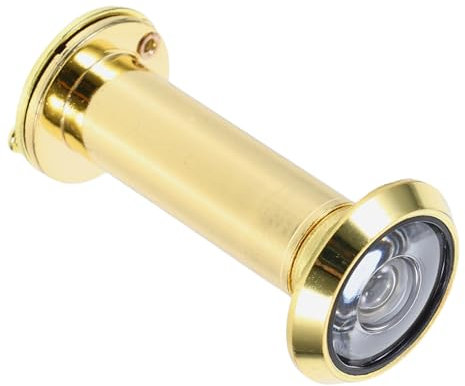 DIYEAH Cat's Eye Adjustable Door Peephole Viewer Wide Angle Security Peephole for Front Door Easy Installation Privacy Protection for Home Use
