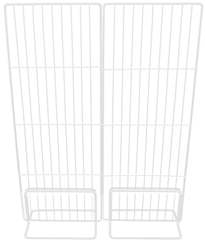 SHINEOFI Divisor de Estantes para Congelador Material de Hierro Confiable, Ancho Telescópico 32-34cm, Separador de Frigorífico Blanco para Organizador en Congeladores