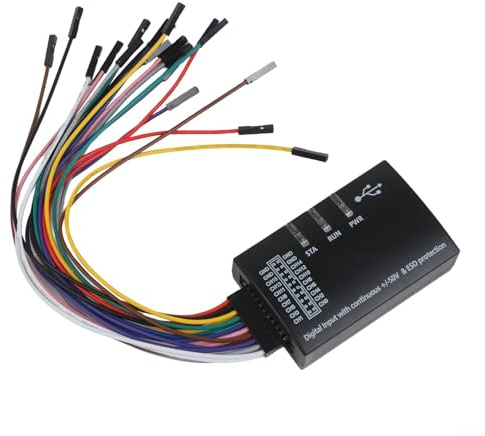 16-K-Logikanalysator, High-Speed-Abtastrate 100 m USB-Protokoll-Debugger-Tool für SPI UART CAN JTAG mit 17 Protokoll-Dekodierungsunterstützung
