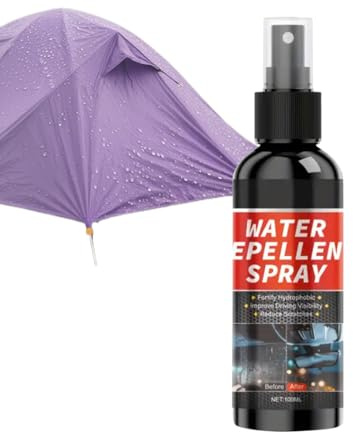 Qzdtue Water Proof Spray, Heavy Duty Long Lasting Waterproofing Protector, Fabric Water Shield Sealant with Fast Dry Formula, Protective Spray, Camping Hiking Climbing Walking Fishing Commuting