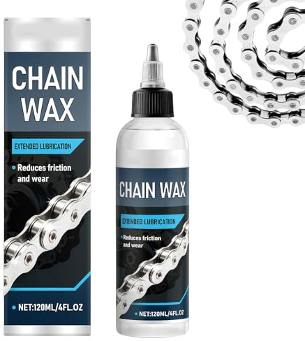 Kettenöl Fahrrad 120 ML Kettenwachs Für Reduzierten Verschleiß Und Reibung Premium-Qualität Kettenwachs Für Fahrradkette Geeignet Für E-Bikes Gravelbikes Mountainbikes