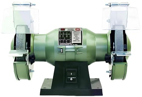 Meuleuse De Banc Multifonction 120w/200w Avec Double Roue, Machine à Polir Et Aiguiseur électrique De Couteaux Pour Métal, Jade Et Maison(5in)