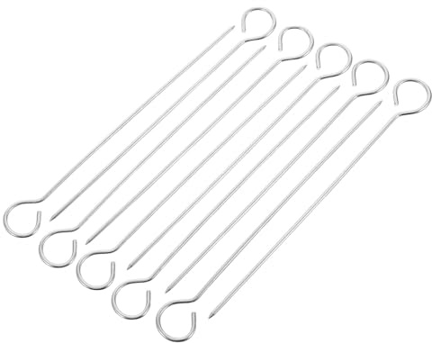 YARNOW Herramientas para Sujetar Mechas de Acero, 10 Piezas Agujas para Fabricación de Velas y Perforación Precisa en Proyectos DIY