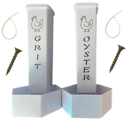 Mangeoire à coquilles d ' huîtres pour Poulets, Grain de Poulet, Suspension Robuste, Accessoires de poulailler, Grain
