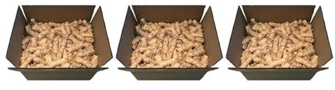 Bioanzünder 18 kg ca. 1200 Stk. - Holzwolle 100% Naturprodukt - Deutsches Qualitätsprodukt aus Holz & Wachs