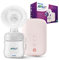 Philips Avent Elektrische Milchpumpe (Modell SCF395/11) Rosa 1 Stück (1er Pack)