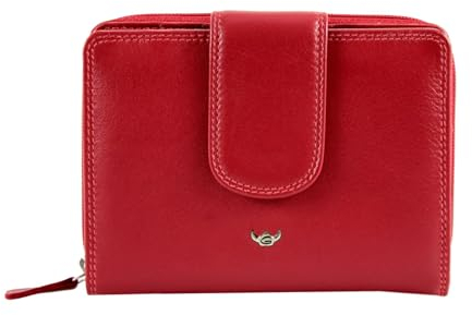 Golden Head Polo RFID Protect Purse Red