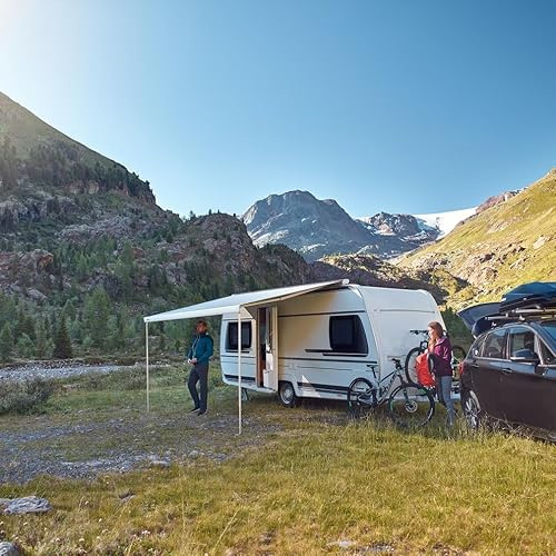 Thule Omnistor 6300 Markise weiß, 400cm, Mystic Grey