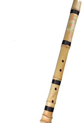 bambusflöte 5 Löcher Shakuhachi G Key Musikinstrumente Bambusflöte Mit Wurzelholzinstrument