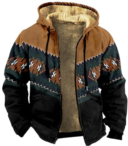 parker jacke herren winter lang sweatjacke herren mit kapuze winter parka jacke herren rollkragen herren Arbeitswinterjacken Herren Feuerwehr Jacke Herren Parka Herren Winter Gap Hoodie (Navy, 3XL)