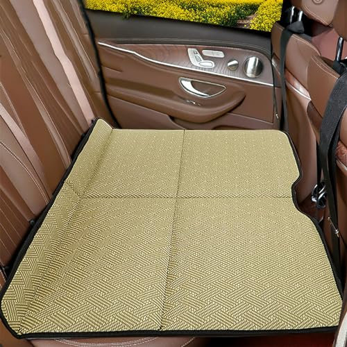 NSIBAN Automatratze für BMW X5 25i 25d 30i 30d 40i 40d 45e M50i X5M, Auto-Rücksitzverlängerungsmatratze, Nicht Aufblasbare Auto Matratze, Bamboo Cool mat B