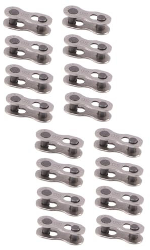 BESPORTBLE 16 Paare Fahrrad Kettenglied Gliederkette Fahrradn nrad 10 10-Fach nglieder 8 9 Fixie- Bike Chain Tool nadapter Silver