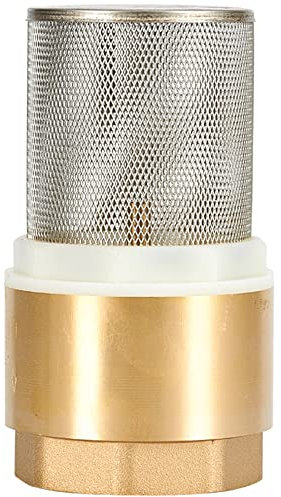 Régulateur de pression d'eau, 1/2 3/4 1 Clapet anti-retour vertical en laiton Valve inférieure de pompe à eau avec réducteur de pression de filtre, 3/4''(1/2'')