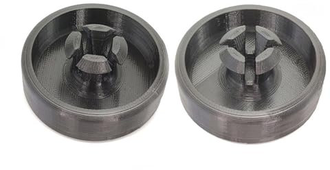 KE88FENG 2 Ersatzräder for ryobi Akku-Staubsauger (PCL720K / PBLSV716K)