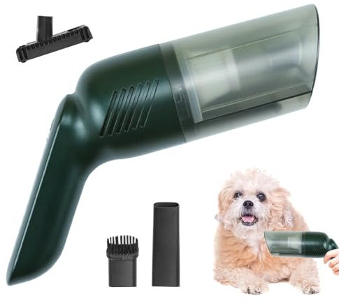 Aspirapolvere per peli di gatto, aspirapolvere senza fili per la toelettatura | Forniture multifunzionali per la toelettatura degli animali domestici, rimuovi pelucchi per piccoli animali domestici