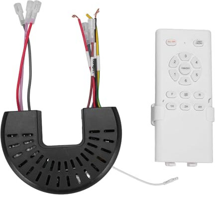 Remote Replacement of the Ceiling Fan, Universal Ceiling Fan Receiver Kit Remote Control of Battery Remote Control for Upgrade
