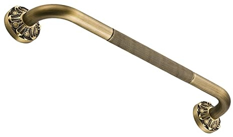 minkissy Decorative Copper Core Bathroom Grab Bar Non Slip Shower Handle for Elderly and Seniors Durable Safety Rail for Toilet and Bathtub Stability Wide Application in Home and Commercial