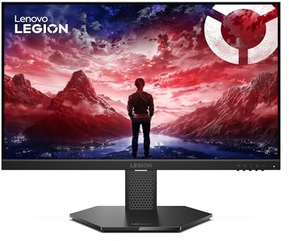 Lenovo Legion 24-10- Monitor Gaming FHD 23.8 (IPS, 240 Hz, 0.5 ms, 16:9, HDMI 2.1 - DP 1.4, AMD FreeSync Premium, VESA Adaptive Sync, Montaje VESA 100 mm, Ajuste Inclinación/Altura/Pivote/Giro) Negro