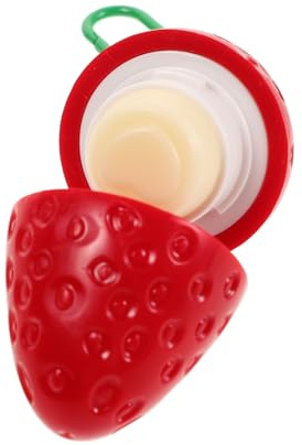 Homoyoyo Feuchtigkeitsspendender Erdbeer-lippenpflegestift Mit Stylischem Design Tragbarer Kompakter Lipbalm Für Frauen Und Männer Pflegt Trockene Lippen Für Unterwegs Und Herbstpflege