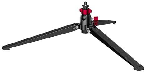 Supporto per treppiede da tavolo in lega di alluminio 3Legs Monopiede Base Stand per fotocamera facile e stabile Staffa per Smartphone Treppiede in lega di alluminio