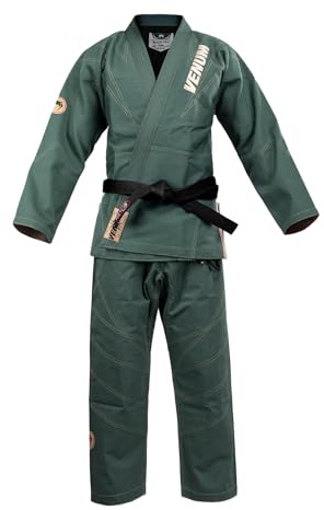 Venum Elite 5.0 (450 gsm) Kimono BJJ - Forest Verde - A3