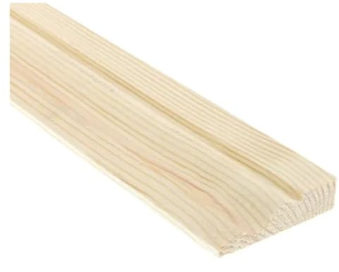 PACK OF 15 (Total 15 Units) - 20.5mm Redwood Ogee Architrave 25mm x 75mm (act size 20.5mm x 70mm) - 4200mm