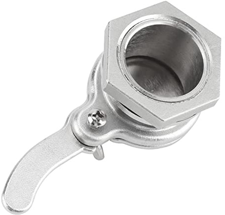 Válvula de compuerta para Miel de Acero Inoxidable, Herramienta de embotellado para Extractor de Apicultura, válvula para Miel Resistente a la corrosión para Tanque de Extractor o