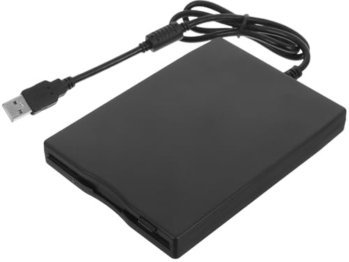 VICASKY Disquete USB Externa para Portátil y Escritorio, Lector de Discos de 3.5 Pulgadas en Abs, Compatible para Leer y Transferir Datos Fácilmente