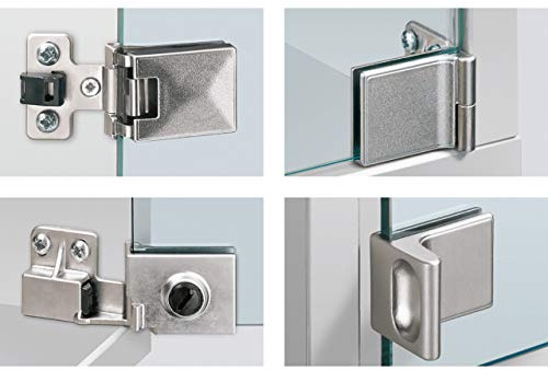 Charnière pour porte en verre - Hettich