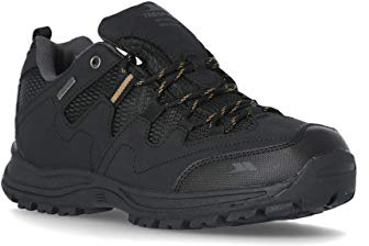 Trespass Mens Walking Shoes Finley Black in Size - 12