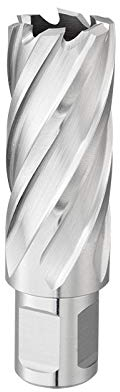 Fervi F002/18l lungo tipo foro fresa con attacco Weldon, 18 mm