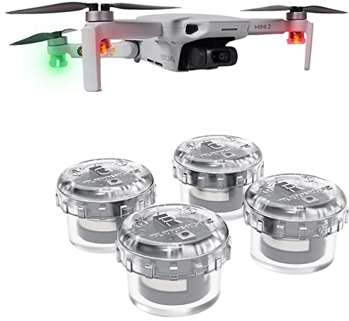 Lito X1 Drone Strobe Light, 4Pcs Night Navigation Flight Light | for DJI Lito X1,Neo 2,Neo,Mini 5Pro,4 Pro,3 Pro,3,Mini 4K,2 SE, Mavic 3,Air 3S,Air 2S,Avata 360, Avata 2 Accessories