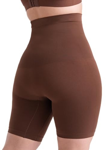 SHAPERMINT High Waisted Shapewear Shorts, Tummy Control Under Dress S-4XL