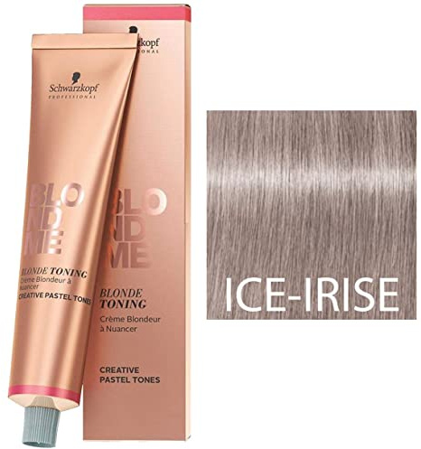 SCHWARZKOPF BLONDME Blond Toning #Ice Irisé Hårfärg (60 ml)