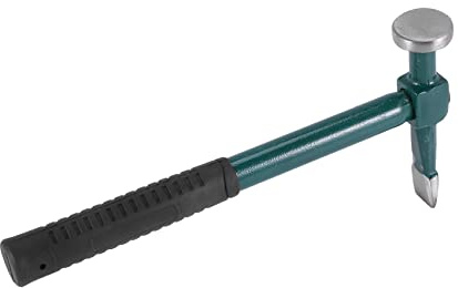 Hopbucan Car Body Metal Repair Panel Percussion Hammer Hand Tool Straight Nail Convex Dent Percussion Hammer