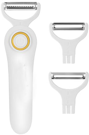 tuwiwol Peladores de patatas automáticos: utensilio de cocina fácil y que ahorra tiempo con accesorios Peladores de verduras y hortalizas seguros