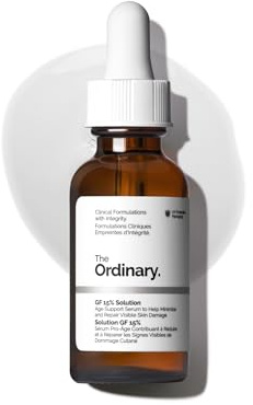 The Ordinary GF 15% Solution, Anti-Aging Formula for Visible Skin & Wrinkle Repair, 30ml