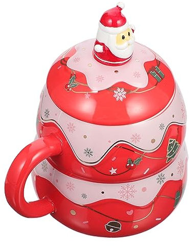 Garneck 1 Set Weihnachtsbecher Wasserbecher Weihnachtsbecher Kaffeebecher Wasserbecher Getränkebecher Anständiges Weihnachtsbecher Weihnachtsbecher Milchbecher